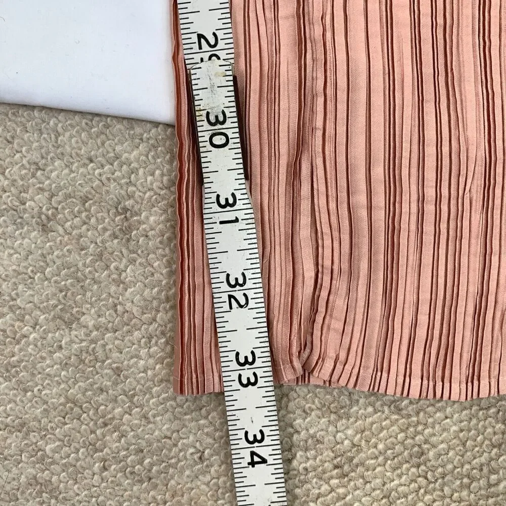 Free People Primavera Pleated Pants x The Jetset Diaries Pink XS